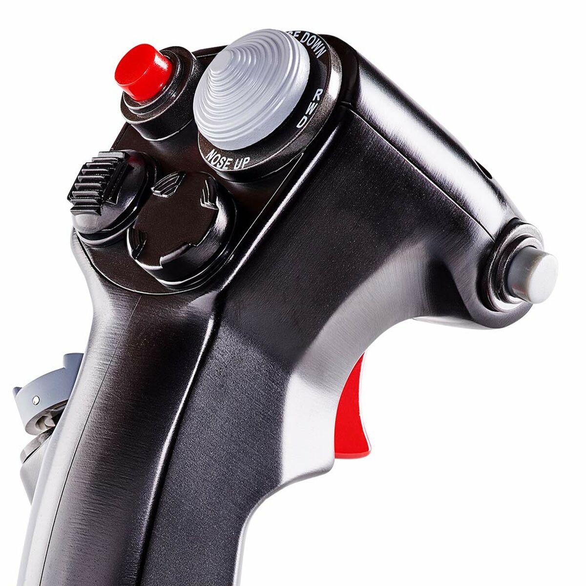 Thrustmaster 2960848 periferica di gioco Nero Rosso Bianco Simulazione di Volo Analogico PC (Thrustmaster F-16C Viper)