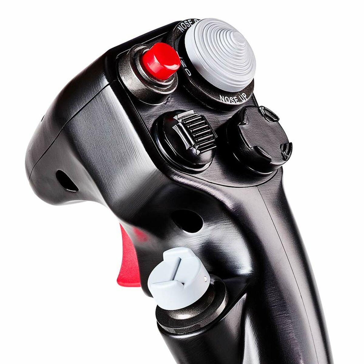 Thrustmaster 2960848 periferica di gioco Nero Rosso Bianco Simulazione di Volo Analogico PC (Thrustmaster F-16C Viper)