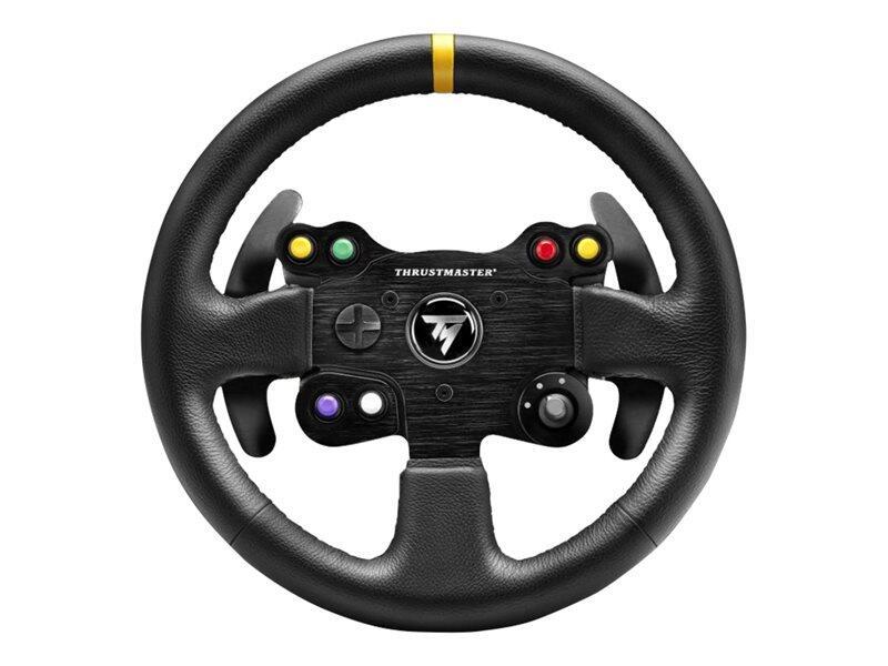 Thrustmaster 4060057 periferica di gioco Nero Volante Digitale PC Playstation 3 PlayStation 4 Xbox One (Thrustmaster Leather 28