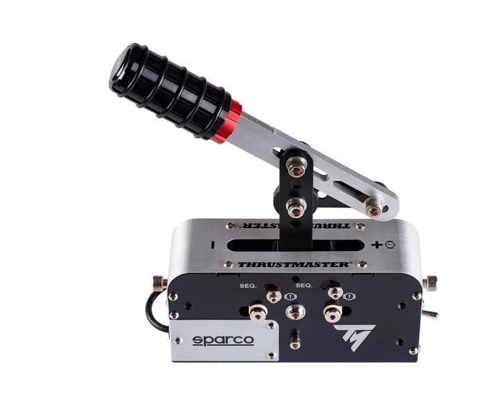 Thrustmaster TSS Handbrake Sparco Mod Nero, Acciaio inossidabile Freno a mano Analogico PC, PlayStation 4, Xbox One (Thrustmast