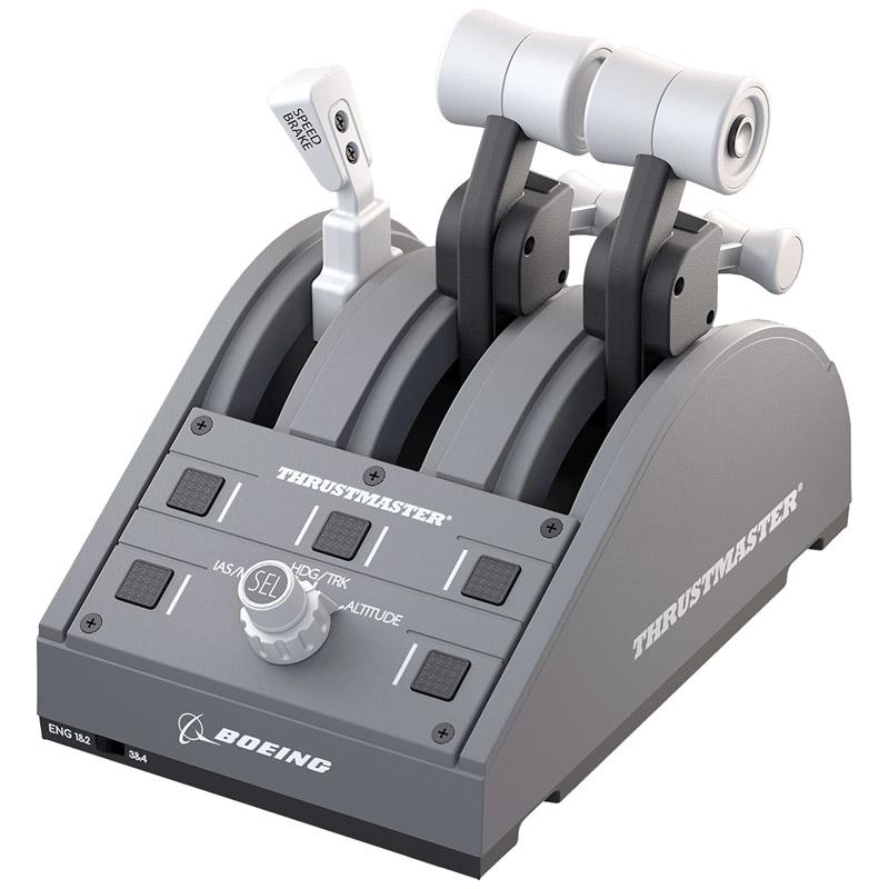 Thrustmaster TCA Quadrant Boeing Edition Grigio USB Joystick PC Xbox Xbox One X Xbox Series S (Thrustmaster TCA Quadrant Boeing