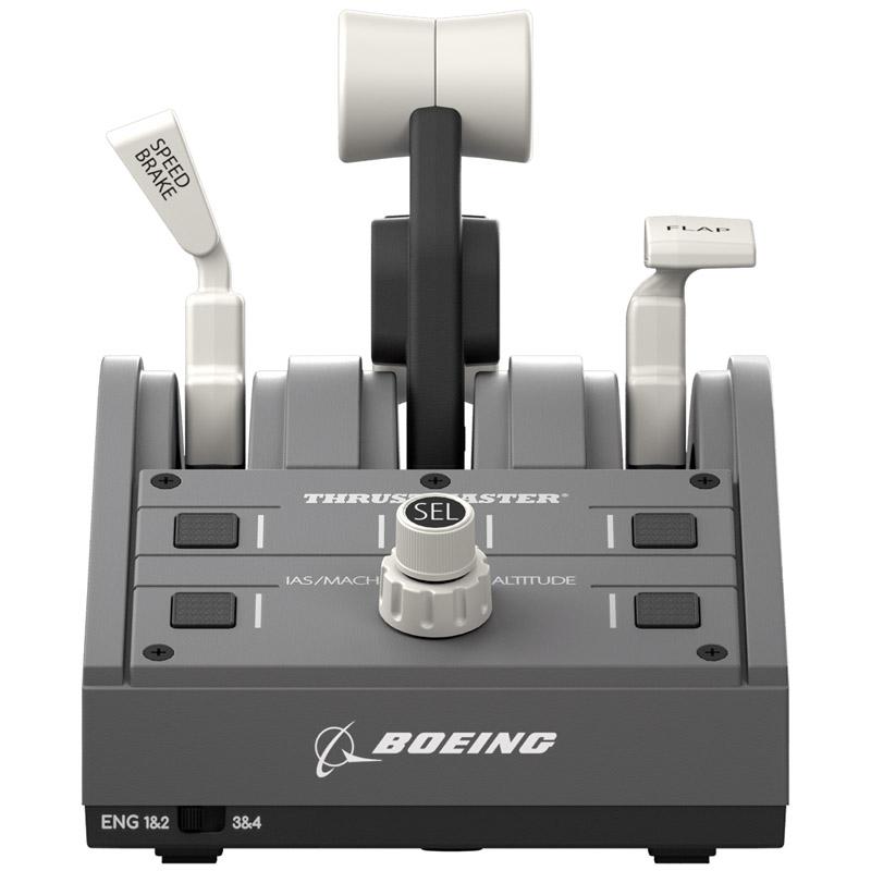 Thrustmaster TCA Quadrant Boeing Edition Grigio USB Joystick PC Xbox Xbox One X Xbox Series S (Thrustmaster TCA Quadrant Boeing