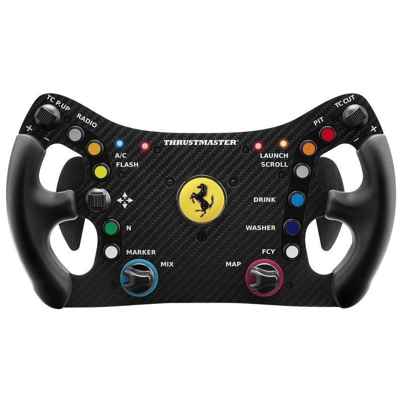 Thrustmaster Ferrari 488 GT3 Nero Volante Analogico/Digitale PC (THRUSTMASTER FERRARI 488 GT3 WHEEL ADDON)