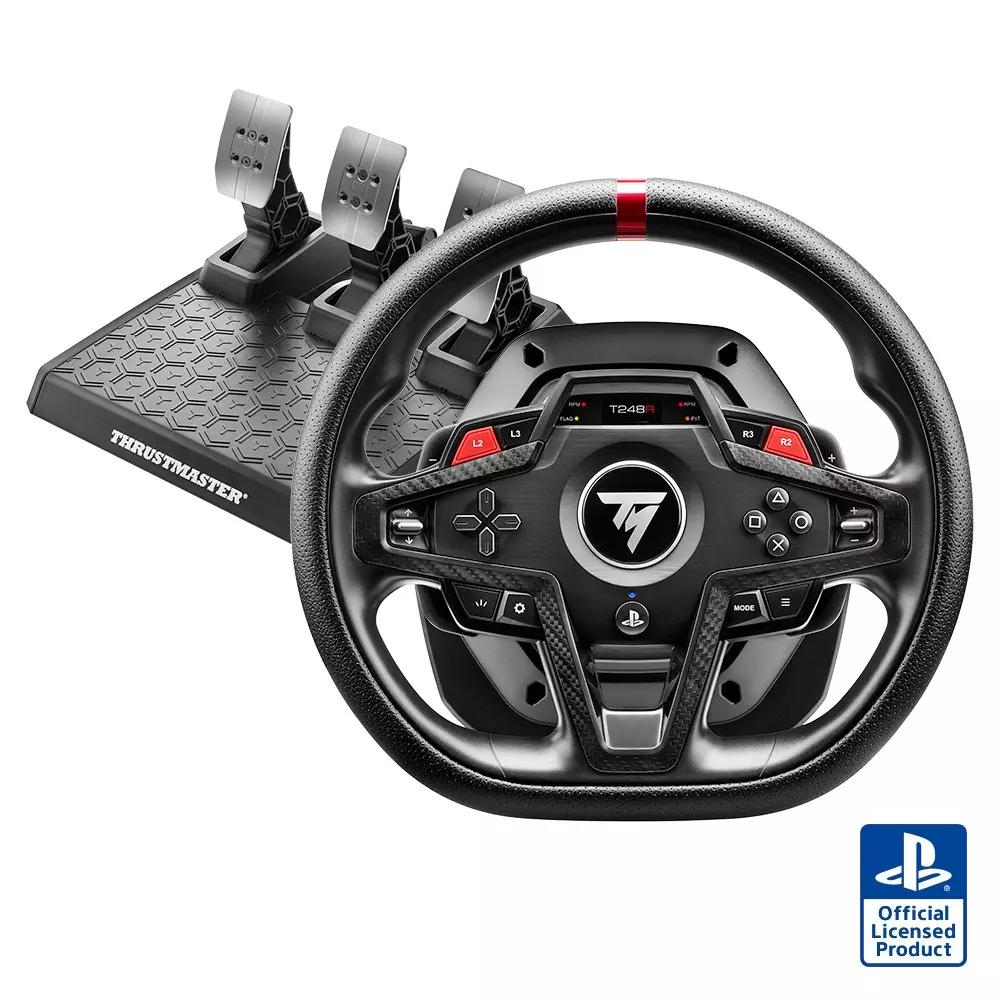 Thrustmaster T248R Nero USB Sterzo + Pedali Analogico/Digitale PC, Playstation