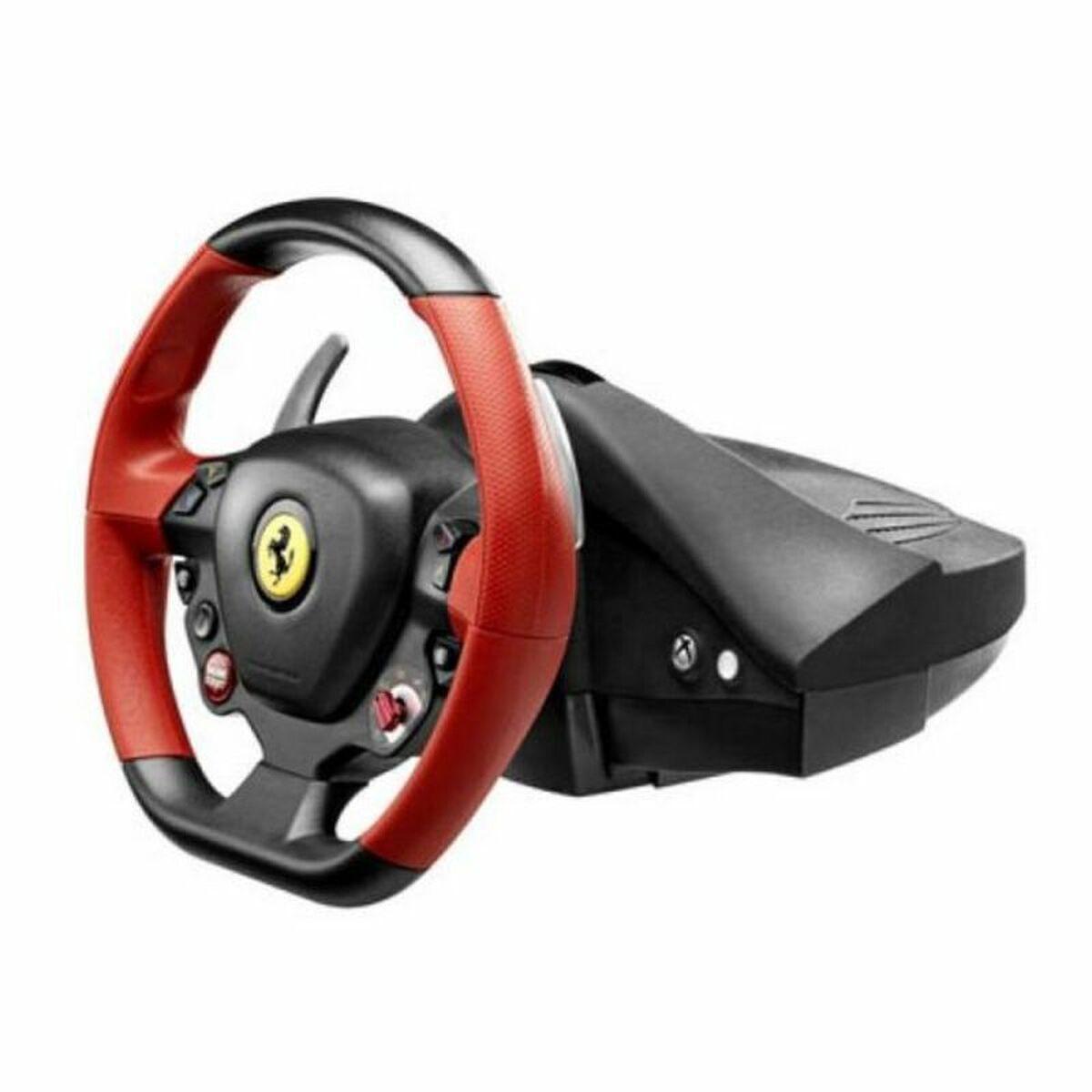 Thrustmaster Ferrari 458 Spider Nero, Rosso Sterzo + Pedali Xbox One (Thrustmaster Ferrari 458 Spider Wheel)