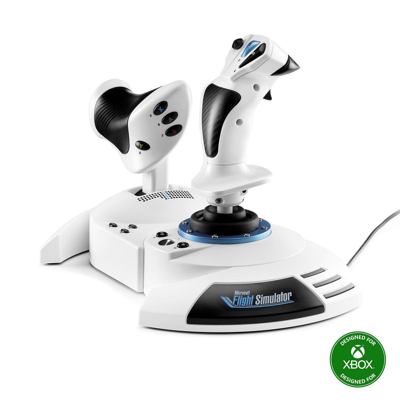 Thrustmaster T.Flight Hotas One Microsoft Flight Simulator Edition Nero Bianco USB Joystick leva di controllo del motore PC Xbo