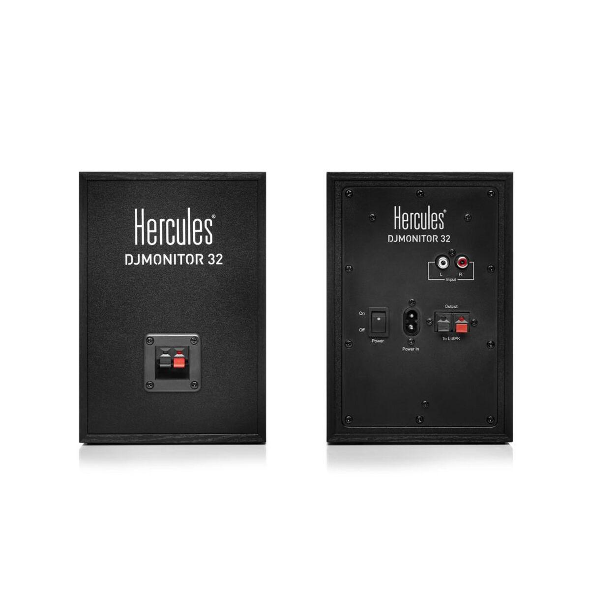 Hercules DJ Monitor 32 Monitor Speaker 30 Watt (totale, bidirezionale, riflesso dei bassi)