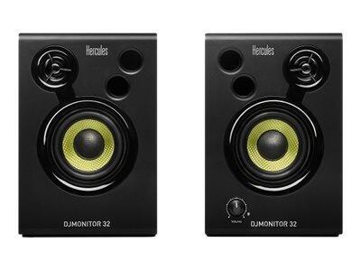 Hercules DJ Monitor 32 Monitor Speaker 30 Watt (totale, bidirezionale, riflesso dei bassi)
