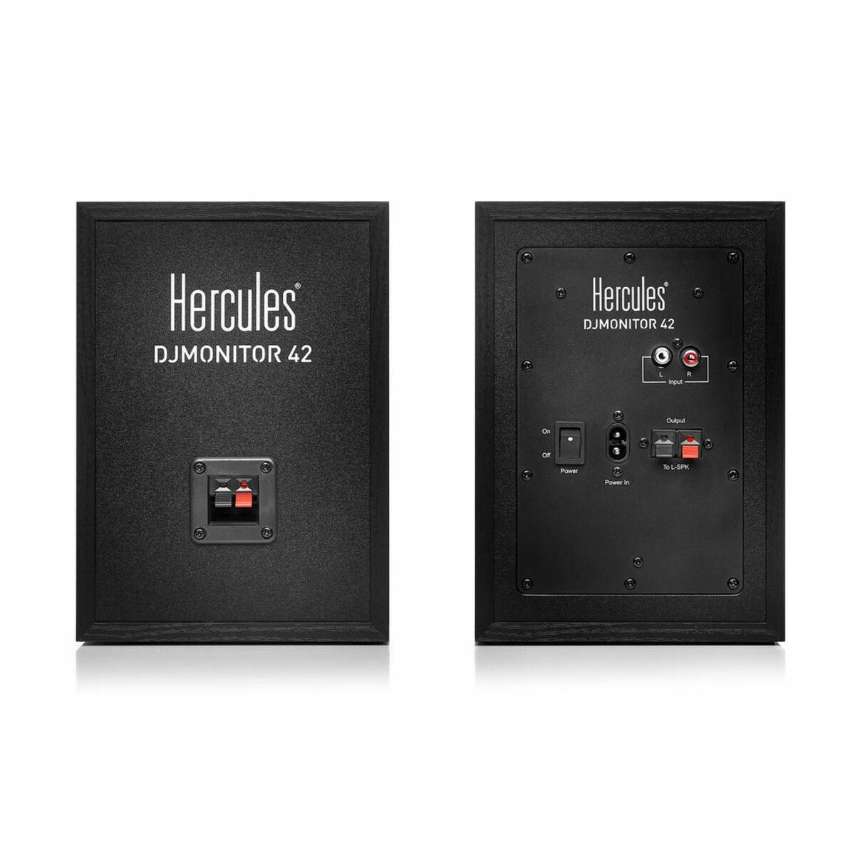Hercules DJ Monitor 42 Monitor Speaker 40 Watt (totale, bidirezionale, riflesso dei bassi)