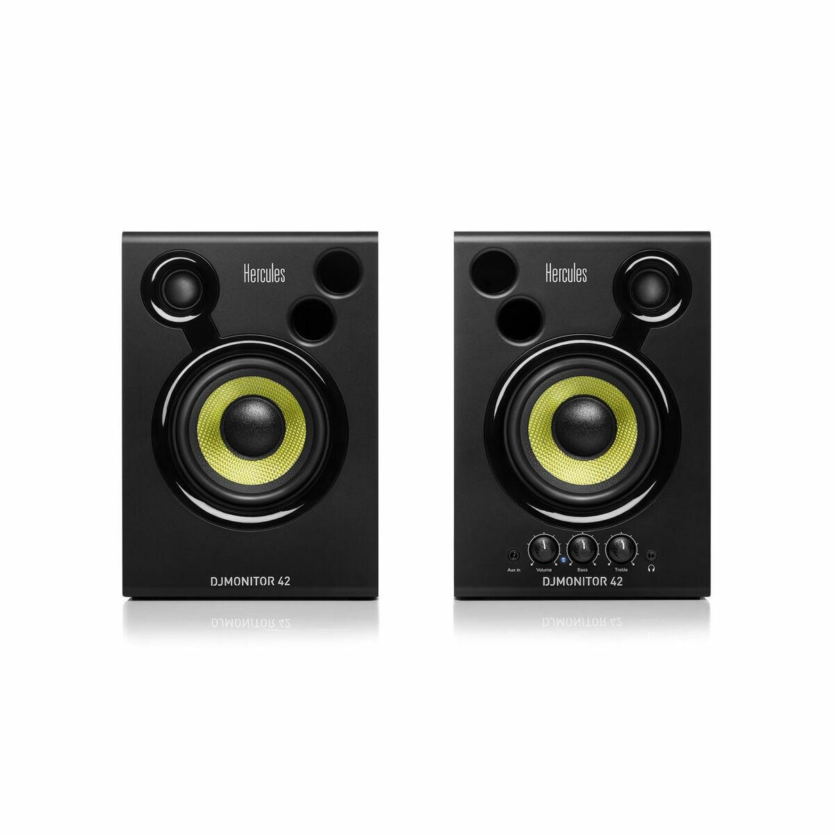 Hercules DJ Monitor 42 Monitor Speaker 40 Watt (totale, bidirezionale, riflesso dei bassi)