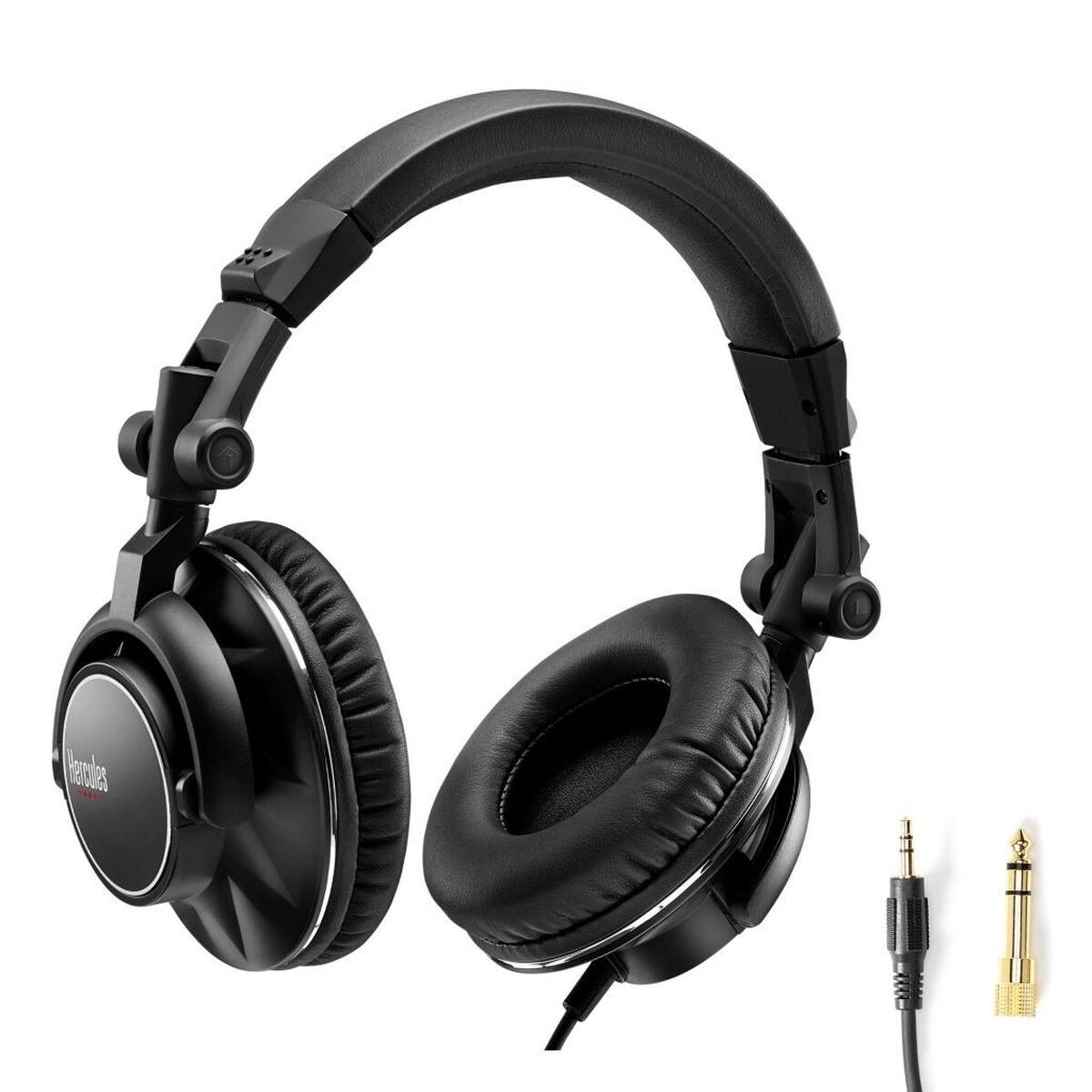 Hercules HDP DJ60 Cuffie Cablato A Padiglione MUSICA Nero (Hercules HDP DJ60)