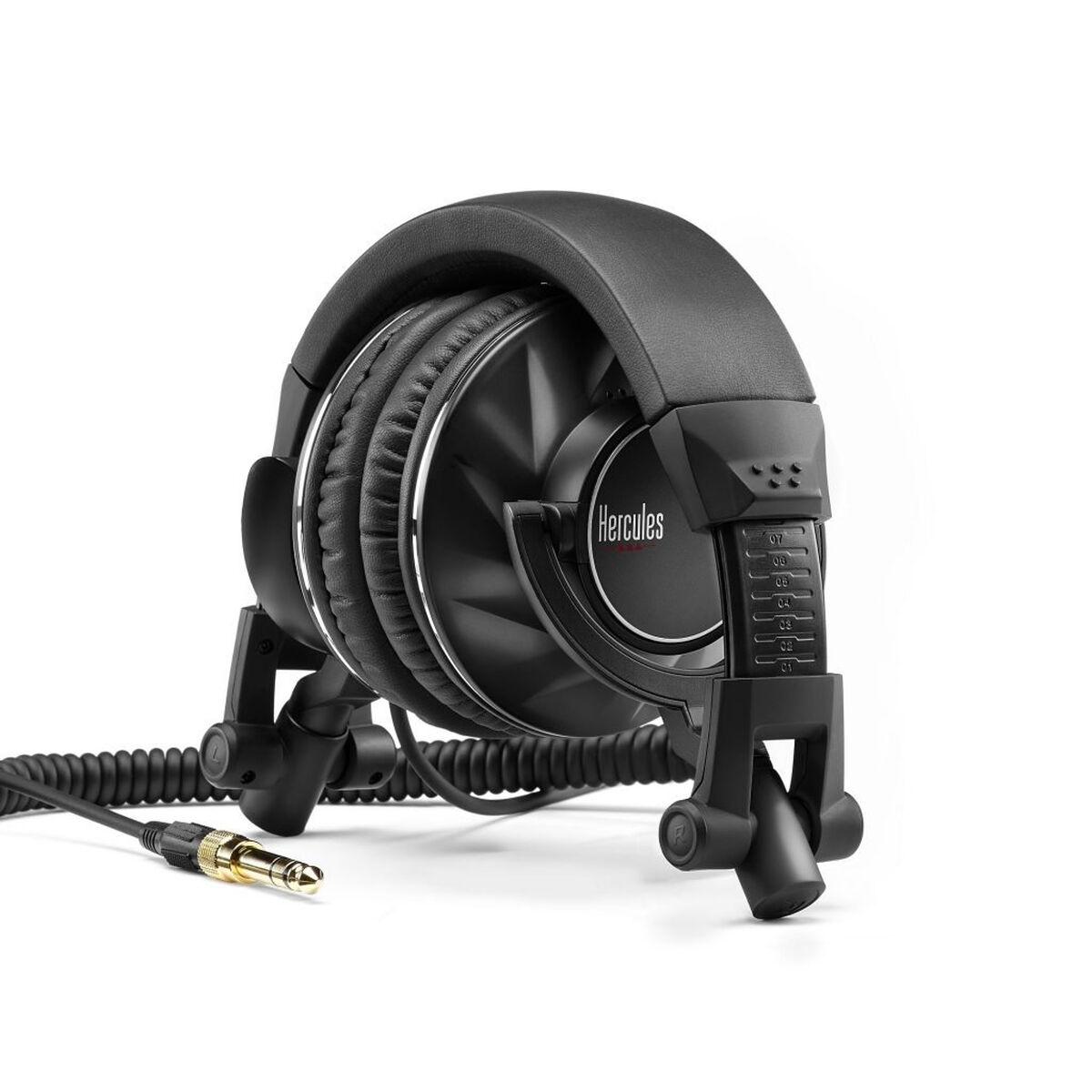 Hercules HDP DJ60 Cuffie Cablato A Padiglione MUSICA Nero (Hercules HDP DJ60)