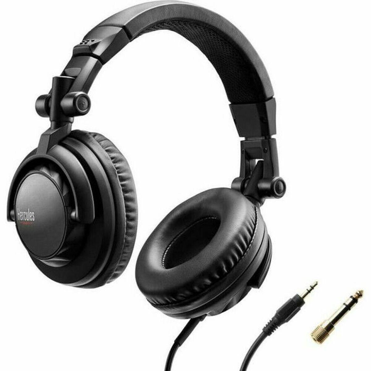 Hercules HDP DJ45 Cuffie Cablato A Padiglione MUSICA Nero (Hercules HDP DJ45)