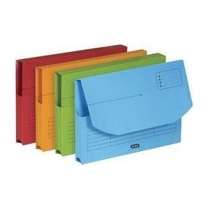 Oxford Ultimate Document Bag con lembo, Din A4 Ordinata, realizzata con cartone spessa 240 g/mq, frontale e pieghevole - 25 pez