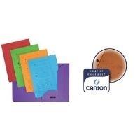 Cartella di impostazione Ultimate Elba con 2 flap, DIN A4, ordinata da 240 g/mq Canson cartone canson, lembi stampati - 25 pezz