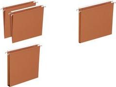Elba Dossiers Suspendus DeFi Flex, Pour Tirir, Fond V Orange, Carton Kraft 230 G/M2, Voci: 330 mm, barretta - 1 pezzo (40012676