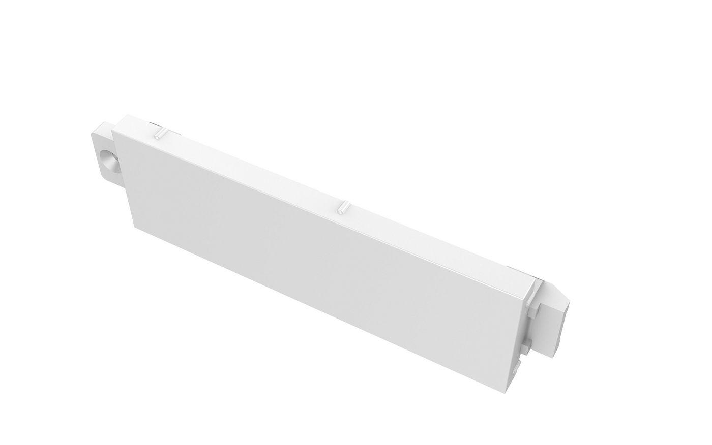Vision TC3 BLANK Bianco placca per interruttori e coperchio per presa (VISION Techconnect Modular AV Faceplate - LIFETIME WARRA