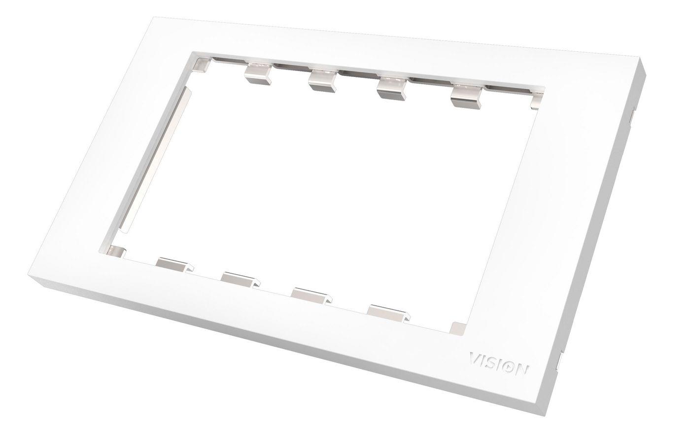 Vision TC3 SURR2G placca copripresa (Techconnect3 2-Gang Surround - TC3 SURR2G White 146 mm 86 - mm 8 mm - Warranty 24M)