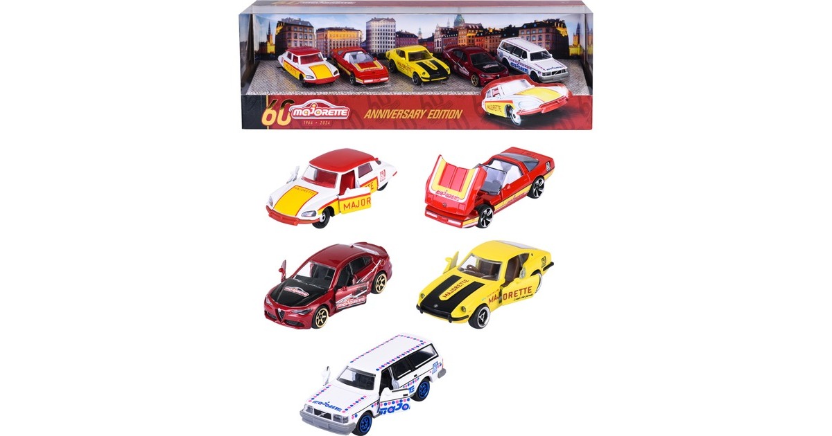 Edizione anniversario - Set regalo con 5 modellini di auto