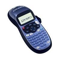 Etichettatrice portatile DYMO "LetraTag PLUS" incl. 1 nastro di carta bianco e 1 nastro di plastica trasparente - 1 pezzo (S090