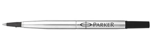 Parker Quink Rollerball Refill for Rollerball Pens Medium Black Single Refill - 1950323