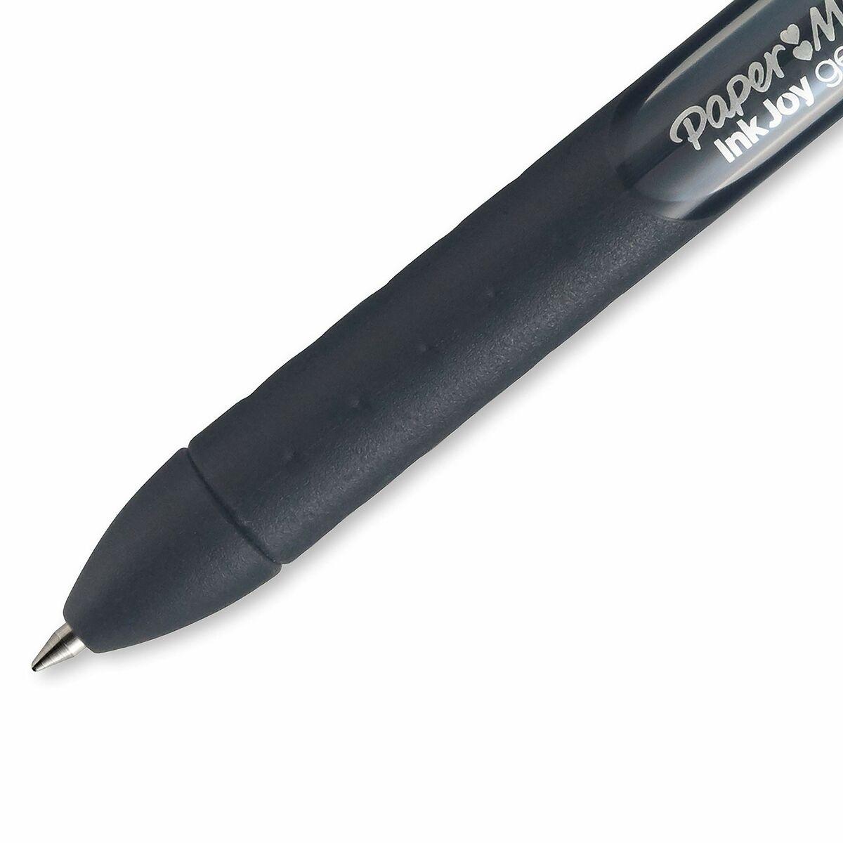 Papermate Inkjoy Gel Penna in gel retrattile Nero 12 pz (paper Mate 1957053 Inkjoy Gel Pens - Black Ink - Pack of 12)