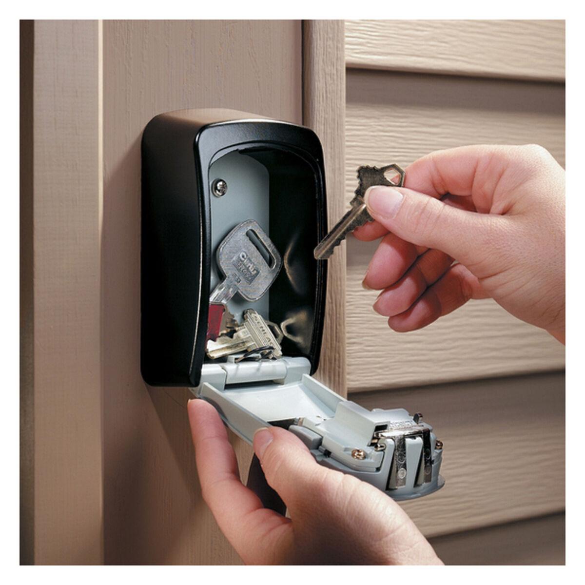 Armadietto portachiavi Master Lock 5401EURD Metallo Nero/Grigio 8 x 3 x 12 cm