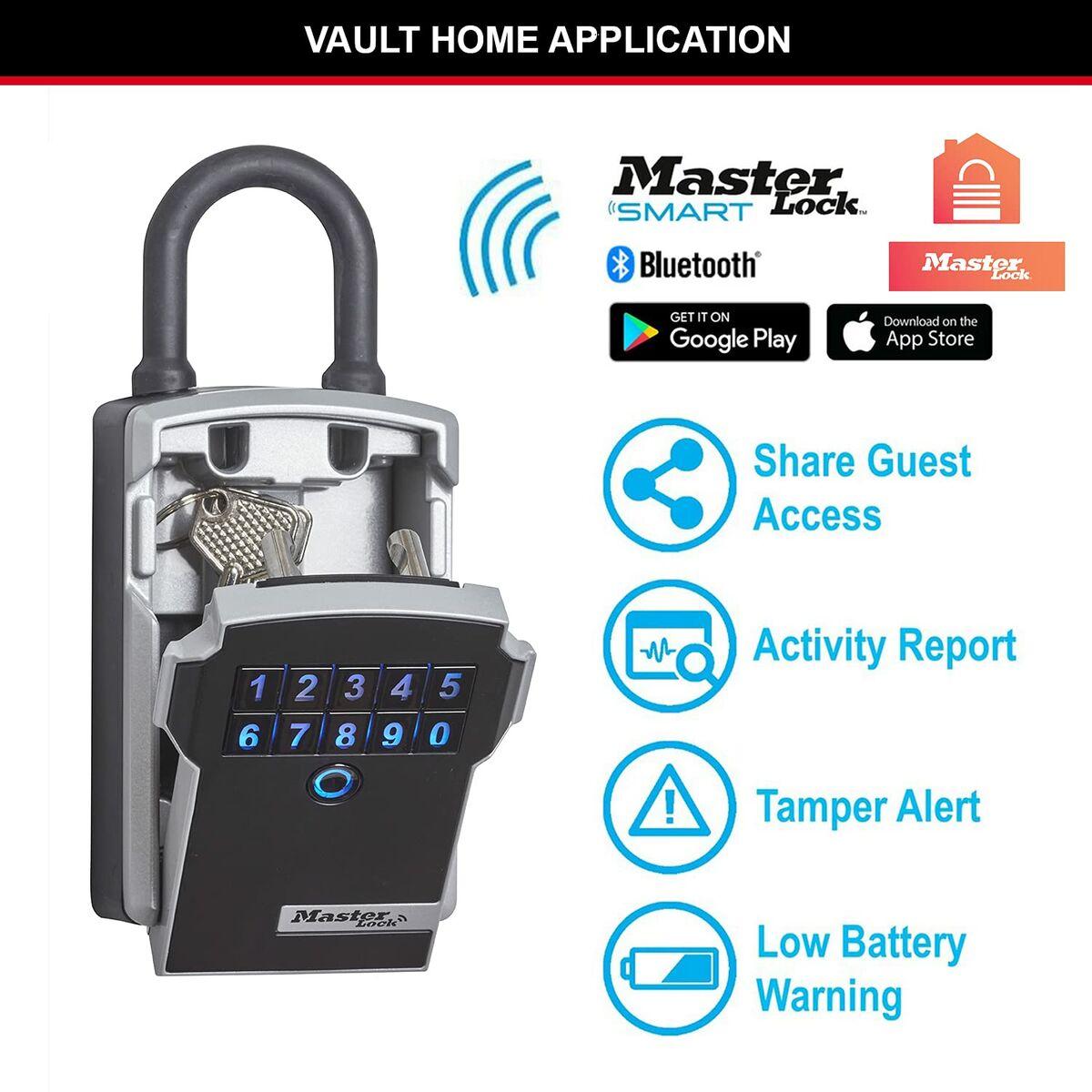 Cassaforte Master Lock 5440EURD Chiavi Nero/Argentato Zinco 18 x 8 x 6 cm (1 UnitÃƒÂ )