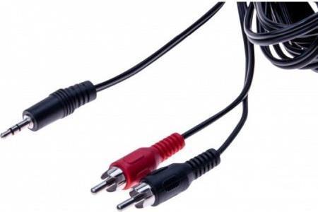 EXC Soundcard cord 3.5-mm to 2 x RCA m