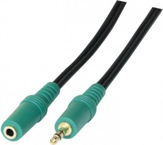Cavo audio prolunga audio spina jack stereo da 35 mm/jack placcato in oro circa 18 m da spina jack stereo da 35 mm a jack stere