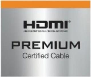 Cavo ad alta velocità HDMI Premium con Ethernet, High Qualitiy, HDMI St. A / St. A ,, 1,0 m di alta qualità 4K, cavo di conne