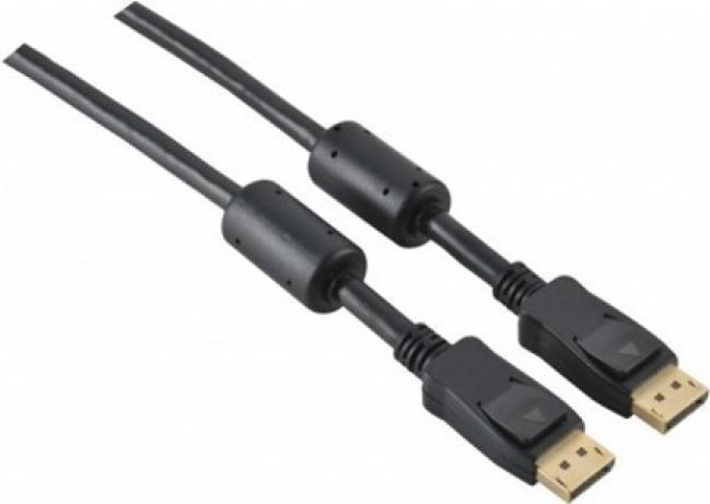 Cavo DisplayPort, DP 1.2, alta qualità, placcata in oro, DisplayPort St./St., Collegamenti dorati, 1,0 M in oro per la miglior