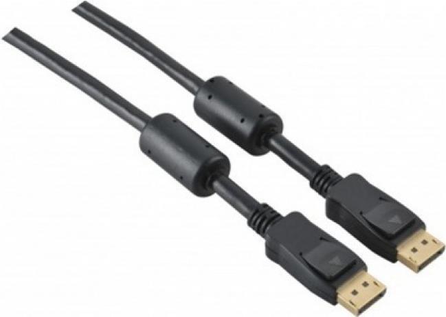 Cavo DisplayPort, DP 1.2, alta qualità, placcata in oro, Porta di visualizzazione St./St., Collegamenti a placcati in oro dora