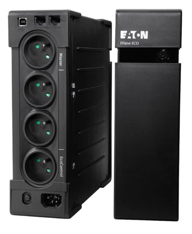 Eaton Ellipse ECO 800 USB DIN gruppo di continuità  [UPS] Standby [Offline] 0,8 kVA 500 W 4 presa[e] AC (EATON ELLIPSE ECO 80