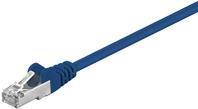Cavo patch schermato CAT5e blu 50 m (68057)