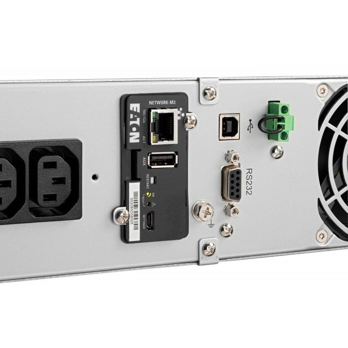 Eaton 9E1000IR gruppo di continuità  [UPS] Doppia conversione [online] 1 kVA 900 W 4 presa[e] AC (Eaton 9E - UPS - 200/220/23
