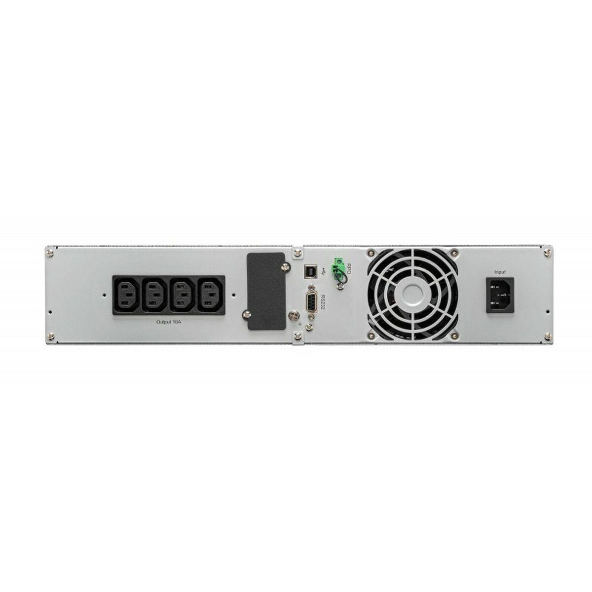 Eaton 9E1000IR gruppo di continuità  [UPS] Doppia conversione [online] 1 kVA 900 W 4 presa[e] AC (Eaton 9E - UPS - 200/220/23