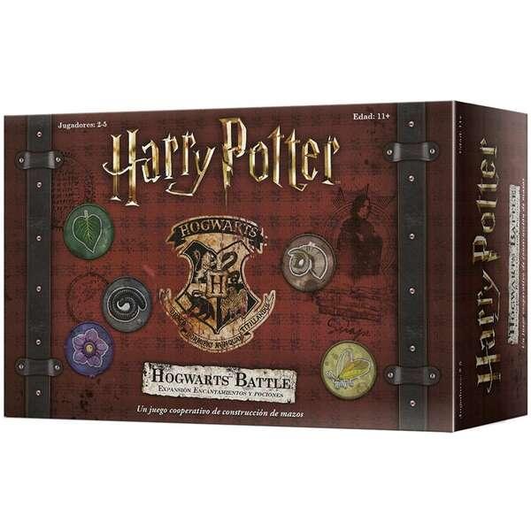 Harry Potter Battaglia di Hogwarts Gioco di carte Incantesimi e Pozioni - Tema Fantasy - Da 2 a 4 giocatori - Da 10 anni in su