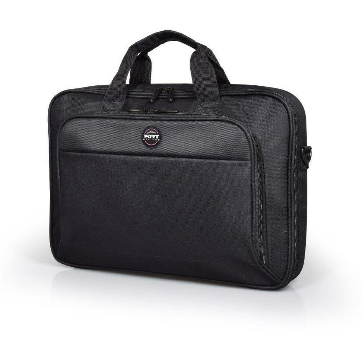 Port Designs HANOI II borsa per notebook 356 cm 14 Borsa da corriere Nero (HANOI II CLAMSHELL 13/14)