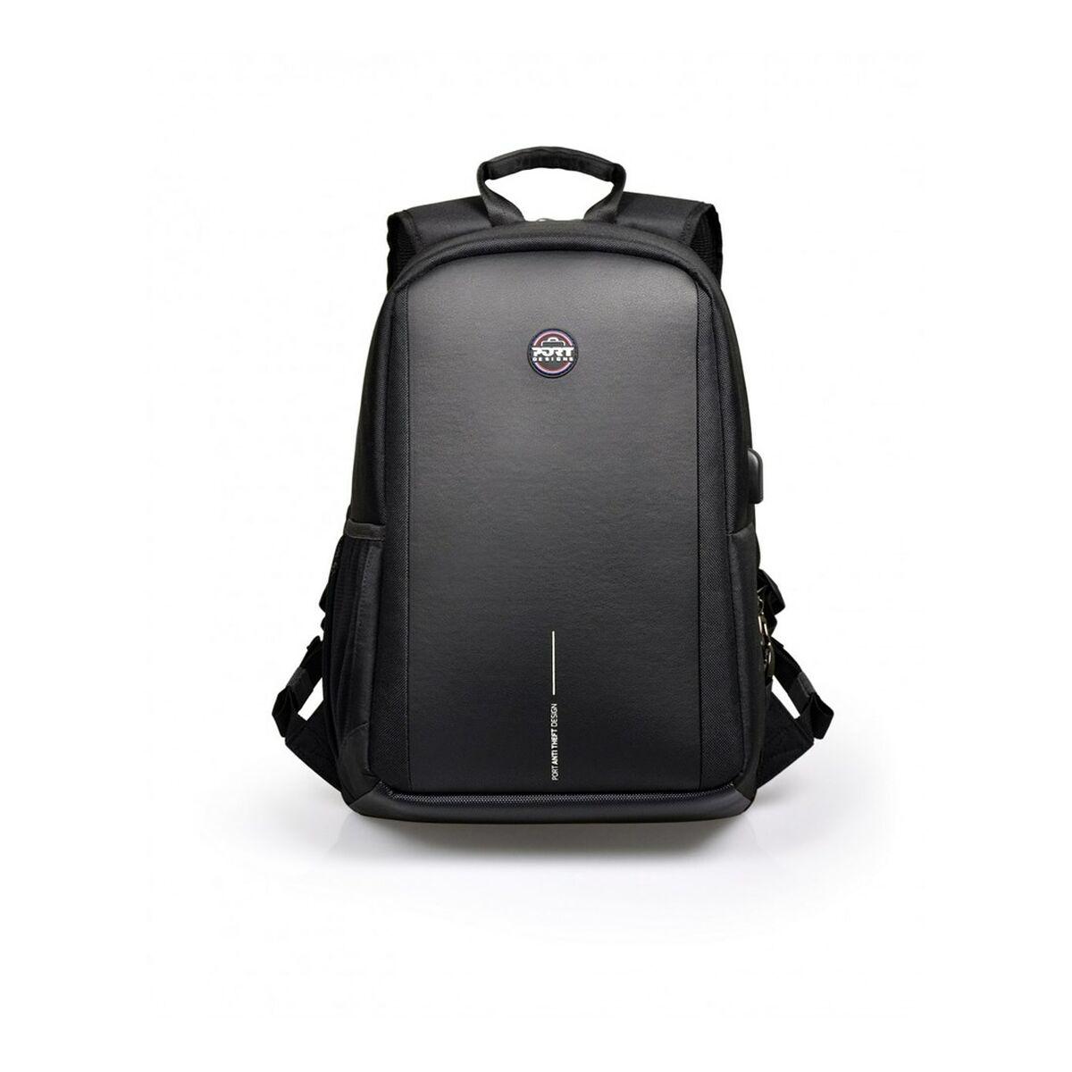 Port Designs CHICAGO EVO BP 13/15.6 borsa per notebook 396 cm 15.6 Zaino Nero (CHICAGO EVO BP - 13/15.6INANTI-THEFT)