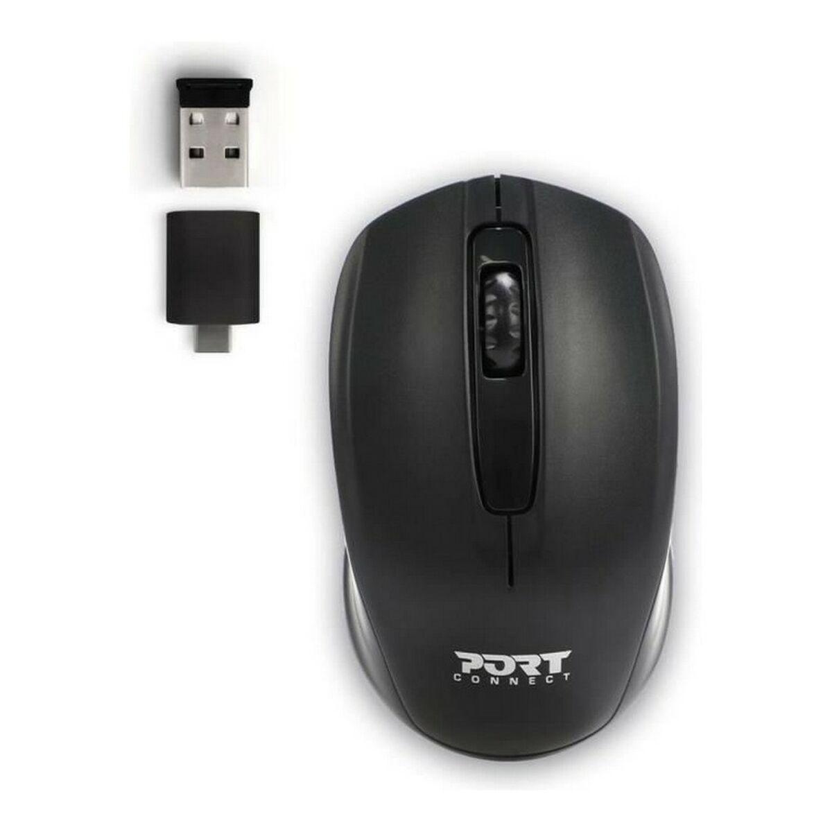 PORT 501901 - PREMIUM BP PACK - SAC DOS POUR NOTEBOOK14/15.6 UNE SOURIS SANS FIL USB-A ET USB-C