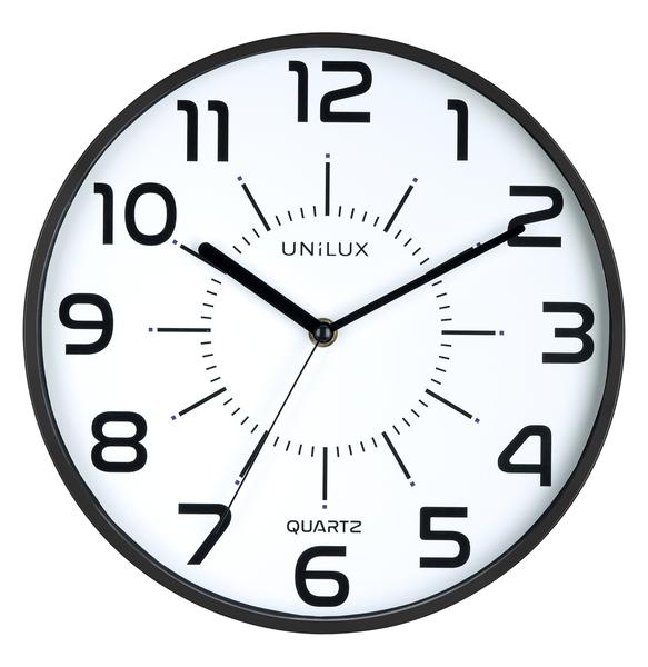 Orologio Unilux Pop - Design Moderno e Minimalista - Batterie Incluse - Colore Nero