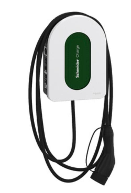 Schneider Electric EVH5A11N2C5 stazione di ricarica per veicoli elettrici Verde, Bianco Parete 1