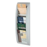 Portadepliant da parete PAPERFLOW portadepliant da parete. A5 grigio A5 5 volte grigio
