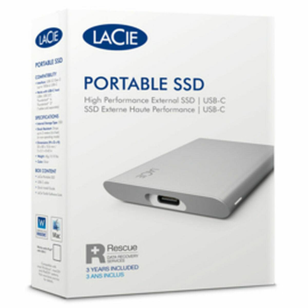 SSD esterno LaCie STKS1000400 unità esterna a stato solido 1 TB Argento [STKS1000400]