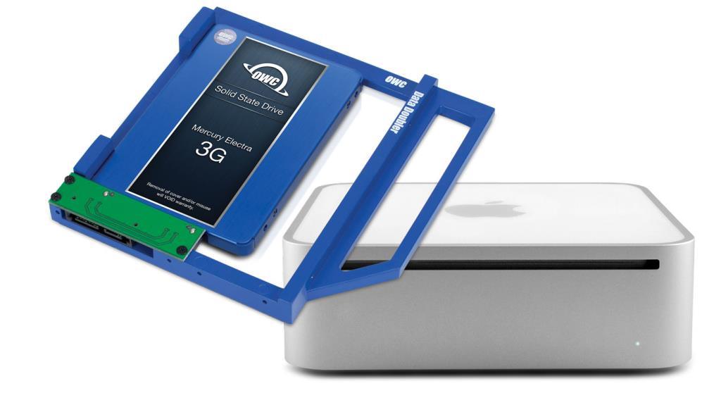 OWC Data Doubler: supporto per aggiunta HDD/SSD 2,5" al posto del masterizzatore - Compatibile Mac mini 2009