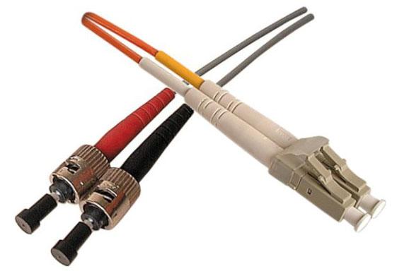 Bretella ottica LC/ST 9/125 microns - 2 Mt - monomodale