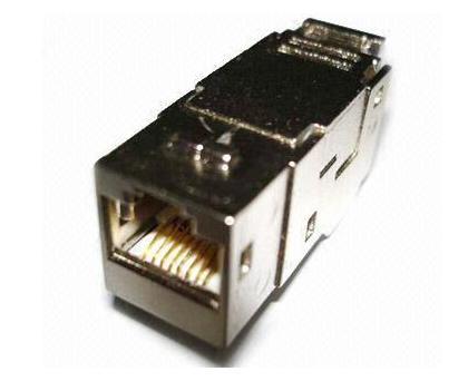 Frutto RJ45 FTP CAT6A - montaggio senza attrezzi