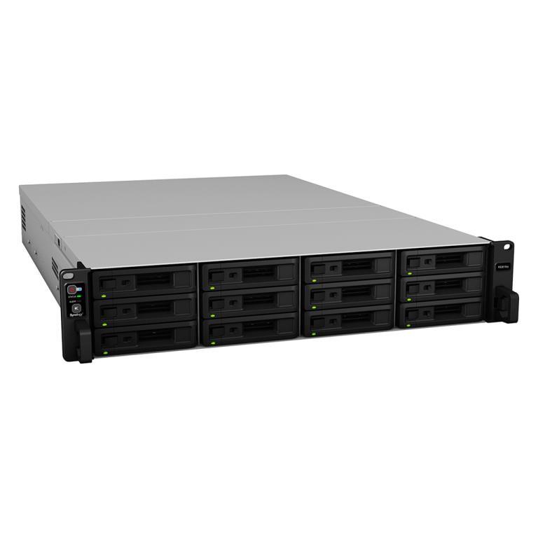 NAS assemblato Synology Rack (2U) RS3618XS 72TB (12x6TB) con HDD Seagate Exos