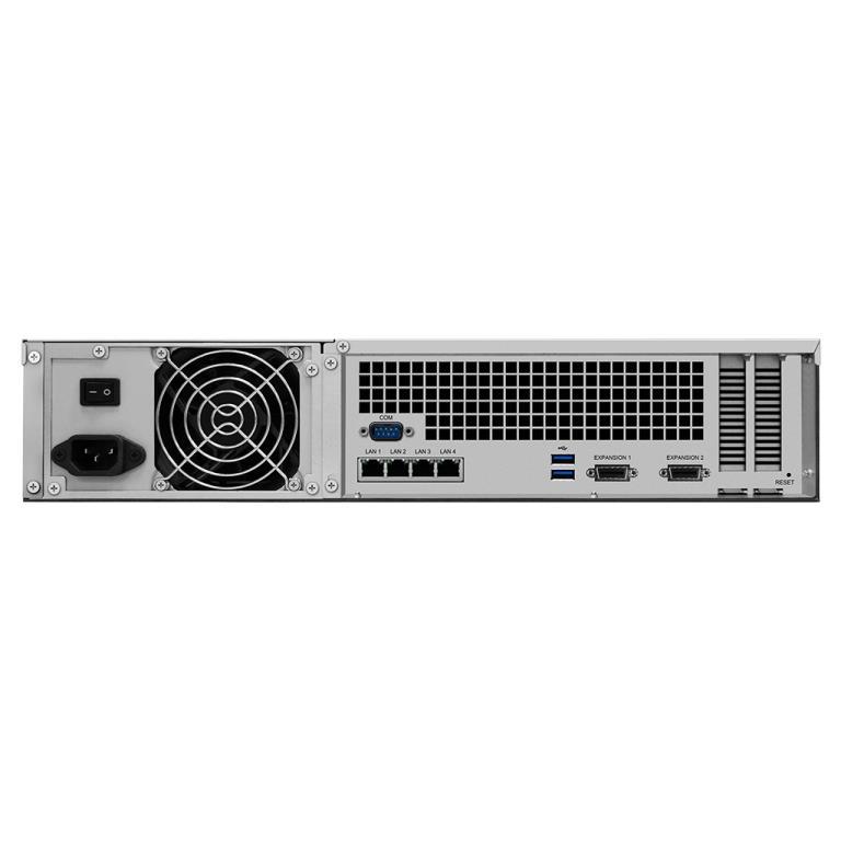 NAS assemblato Synology Rack (2U) RS3618XS 144TB (12x12TB) con HDD Seagate Exos